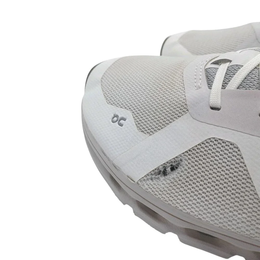 On Cloudrunner‎ Shoes Womens Size 9.5 CloudTec White Gray Swiss Running Sneakers_2